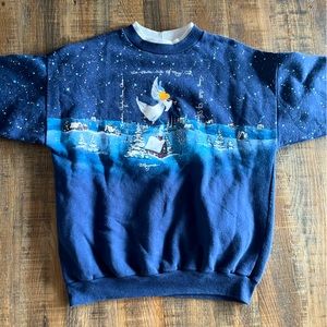 Vintage Christmas sweater size M
